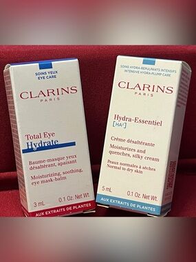 Clarins Paris Eye & Skin care samples
